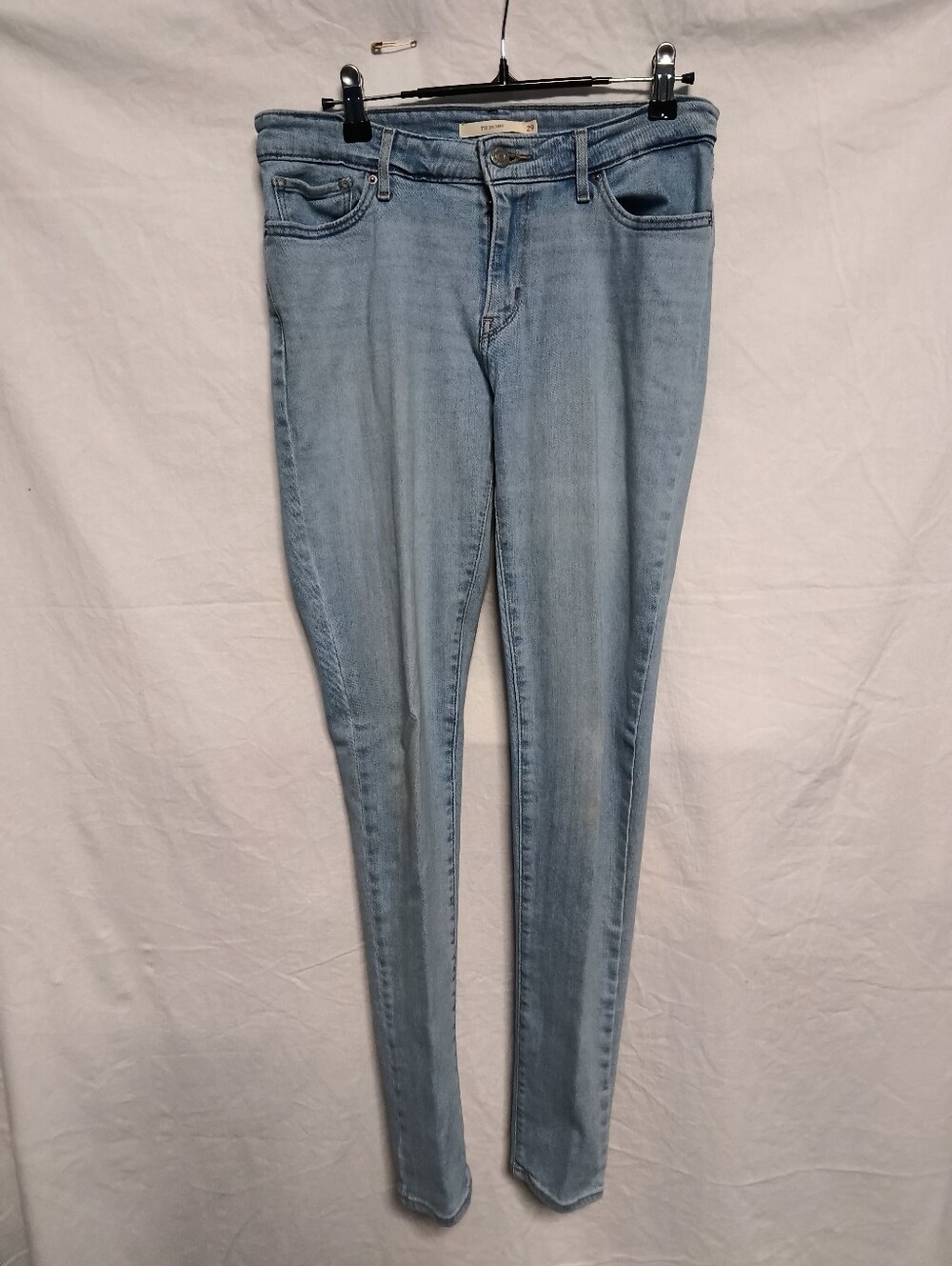 Levi Strauss Light Wash 711 Skinny Jeans